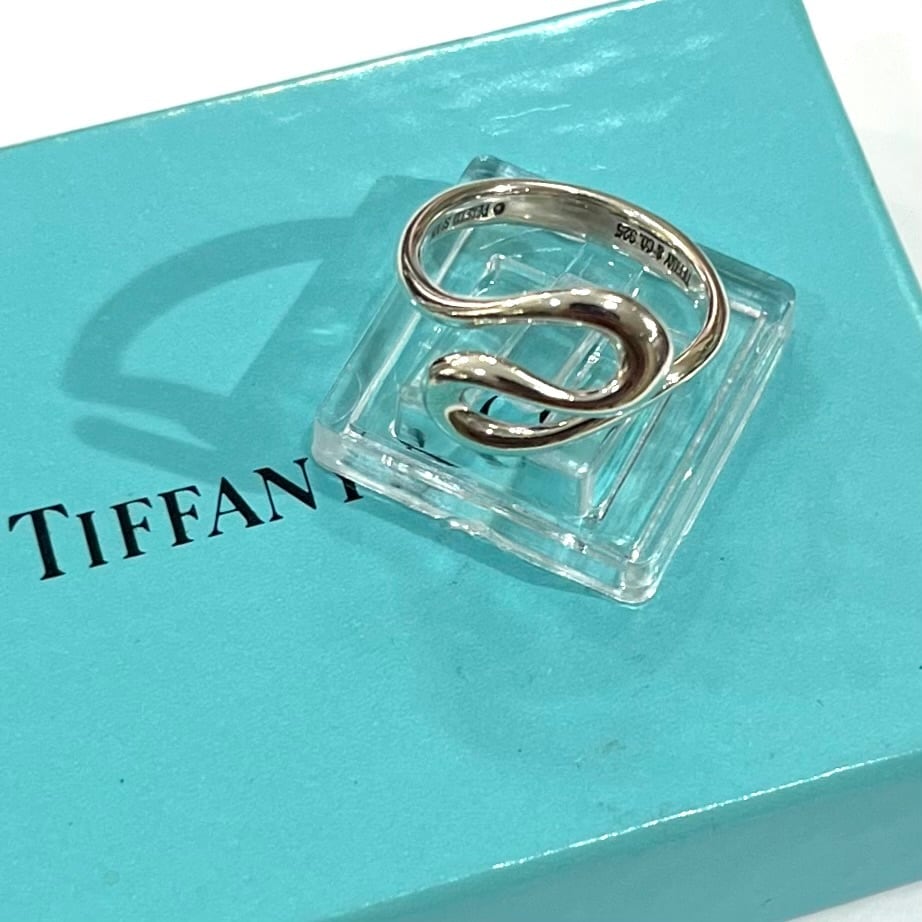 TIFFANY&CO.】【10号】2718 波のような美しい曲線美。オープンウェーブ