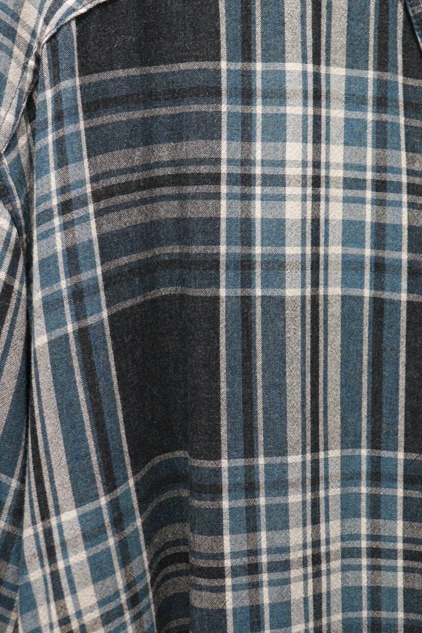 ARMANI JEANS rayon check shirt | Cary