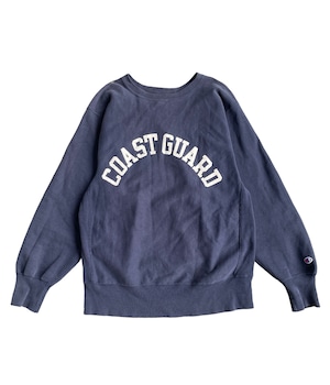 Vintage 90s L Champion Reverse sweatshirt -COAST GUARD-