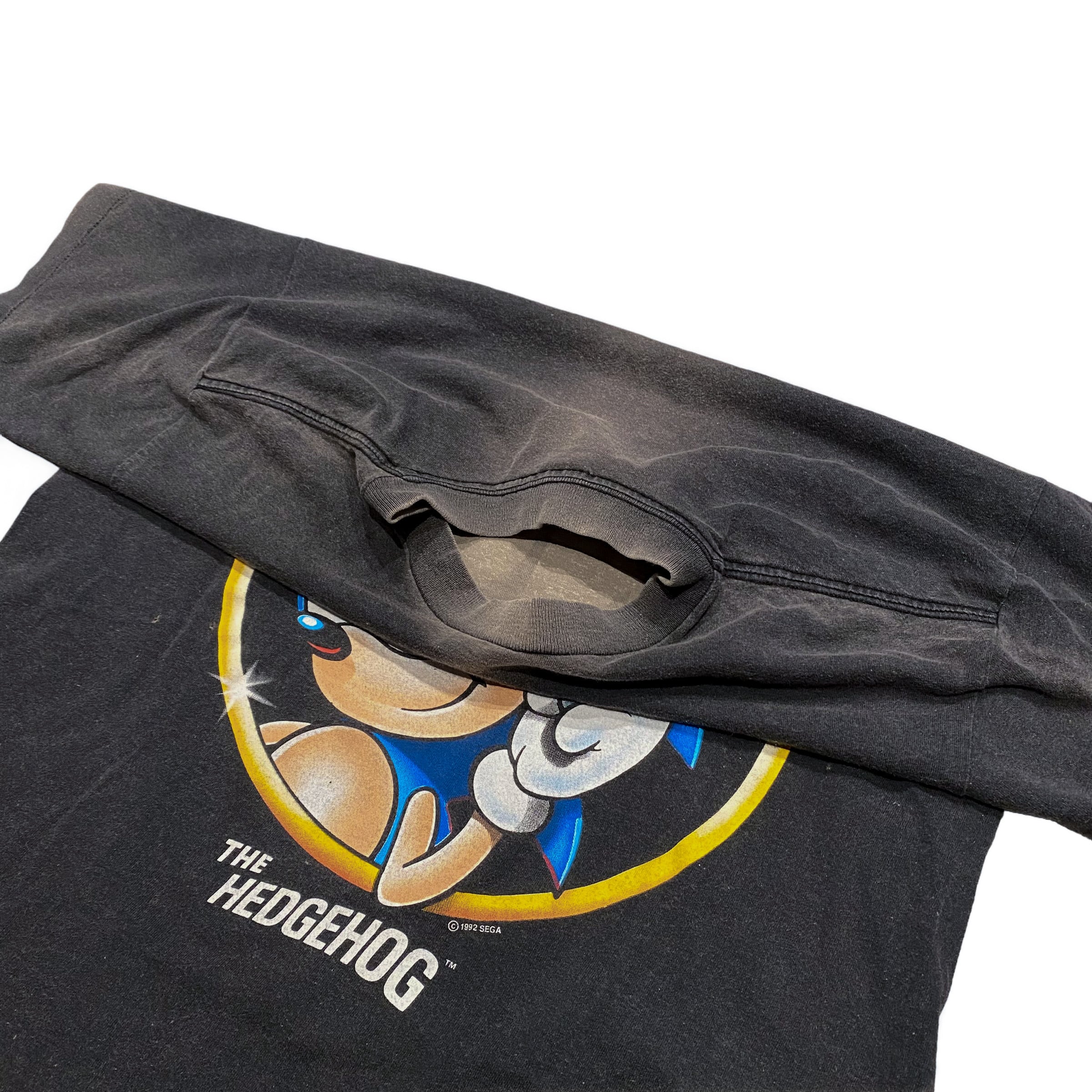 90's USA製 SONIC THE HEDGEHOG Printed T-Shirt M / ソニック Tシャツ ゲーム キャラクター プリント  古着 ヴィンテージ