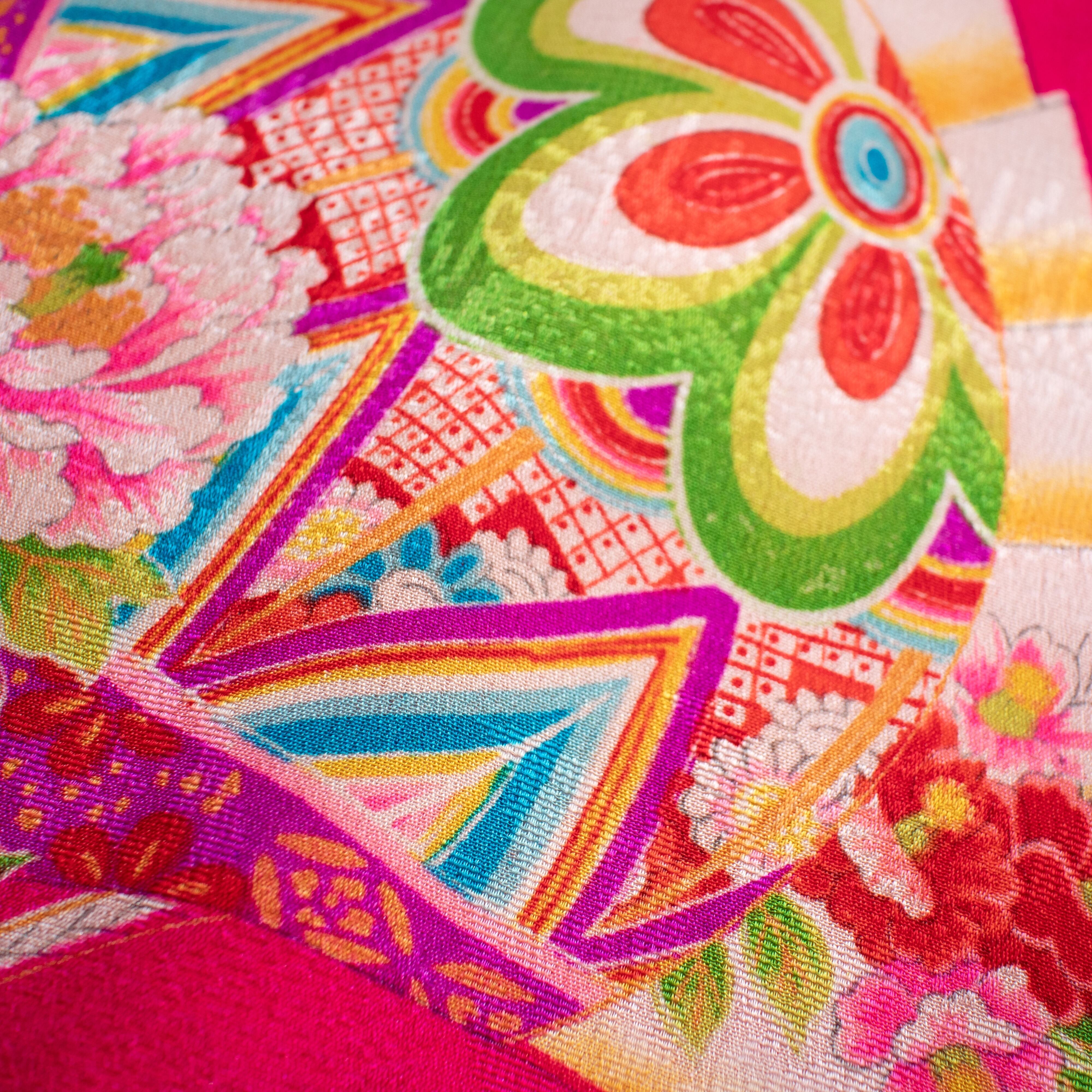 女の子帯style『hanaougi』/SA7012(対応身長目安 約113㎝〜120㎝)