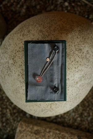 AXEP【PENDANT EASE Small Gemstone -Silver-/ Cherry Quarz】