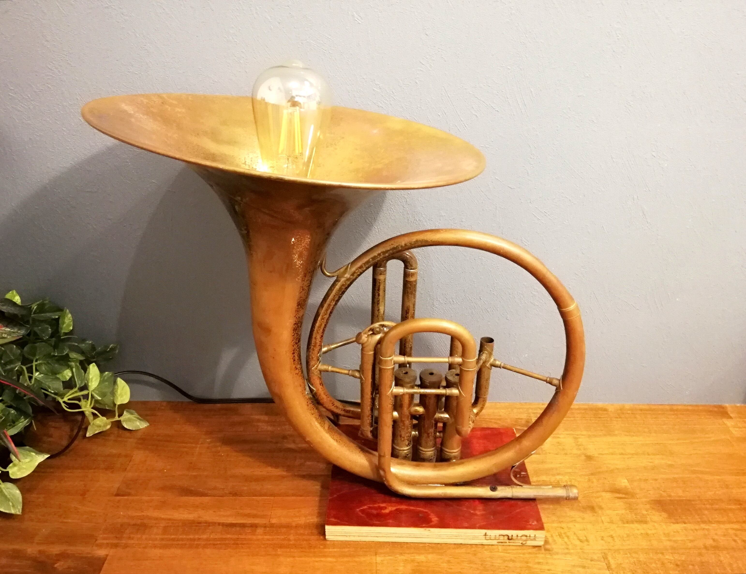 Stand light 「Mellophone」 upcycle interior アップサイクル家具のセレクトショップ