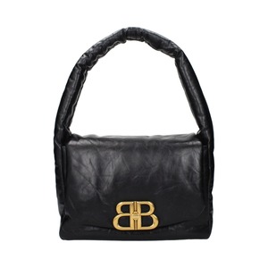 BALENCIAGA バレンシアガ レディース ハンドバッグ レザー ブラック