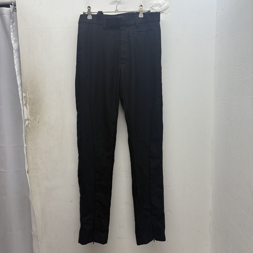 Maison Margiela メゾンマルジェラ RAISED SEAM ZIP DETAIL TROUSERS