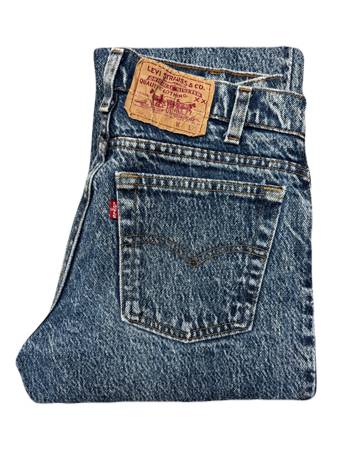 Levi’s 505 chemical wash “MADE IN USA”