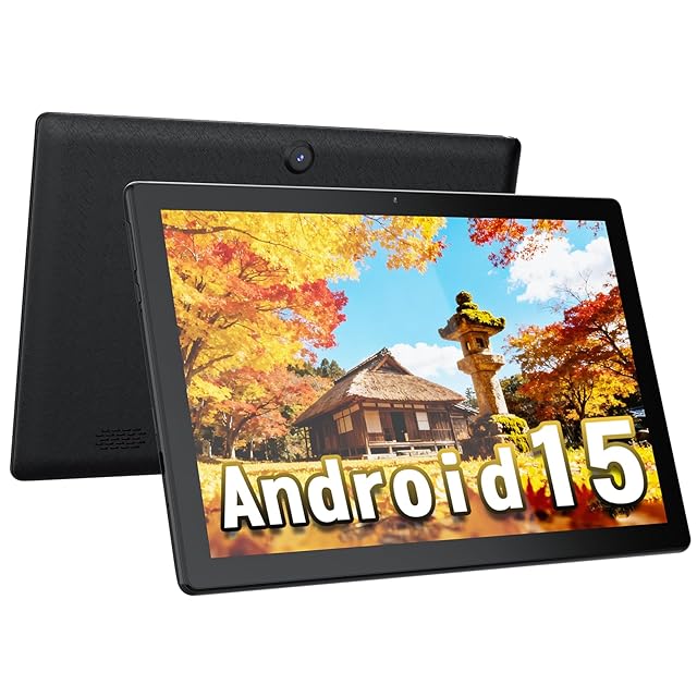 Android タブレット 10.1インチ 8コアCPU 専用レザーケース付 IPS 