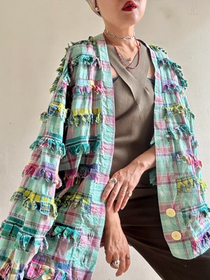 1980s Vintage "Paula Sweet" Shaggy Jacket
