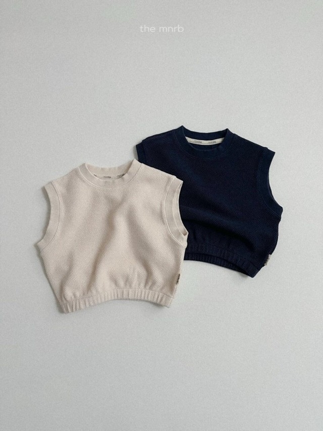【予約】minirobe Apple vest