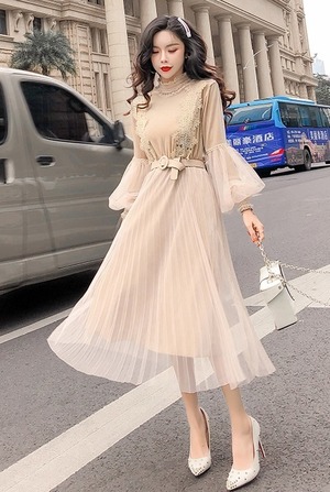 ★送料無料★9号(M)☆チュ－ルパ－ティ－ミディアムワンピ－ス(OPN3702)