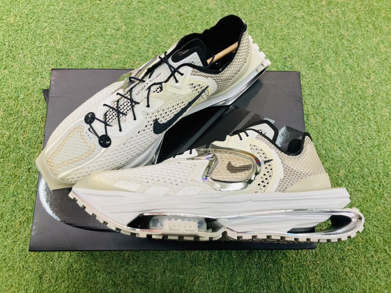 NIKE × MATTHEW M WILLIAMS ZOOM MMW 4 STONE 27cm CU0676-200 113639  