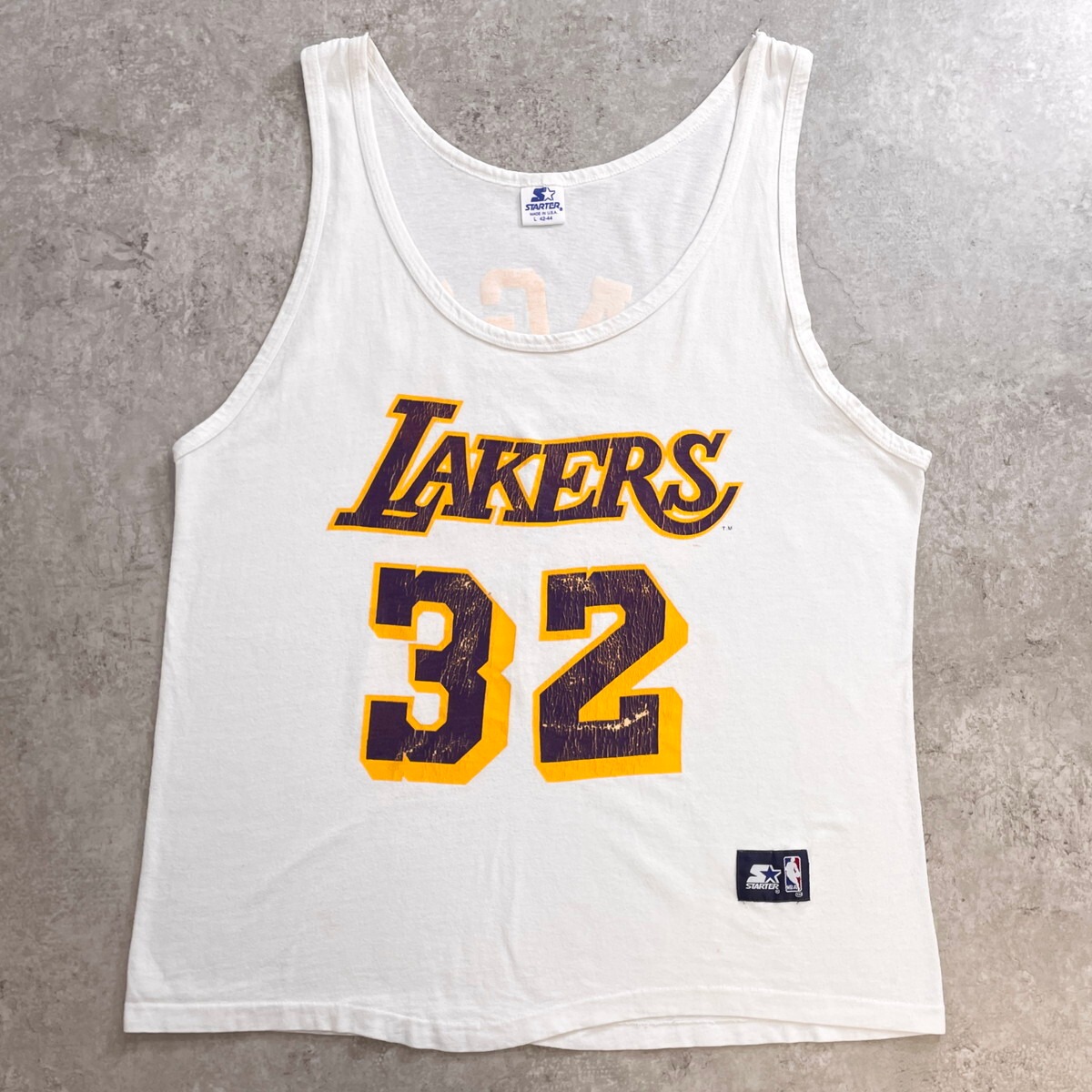 90年代 USA製 NBA LAKERS レイカーズ マジック・ジョンソン タンク 