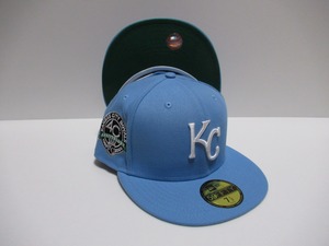 NEW ERA 59fifty Kansas City Royals　カンザスシティ・ロイヤルズ　Sky Blue