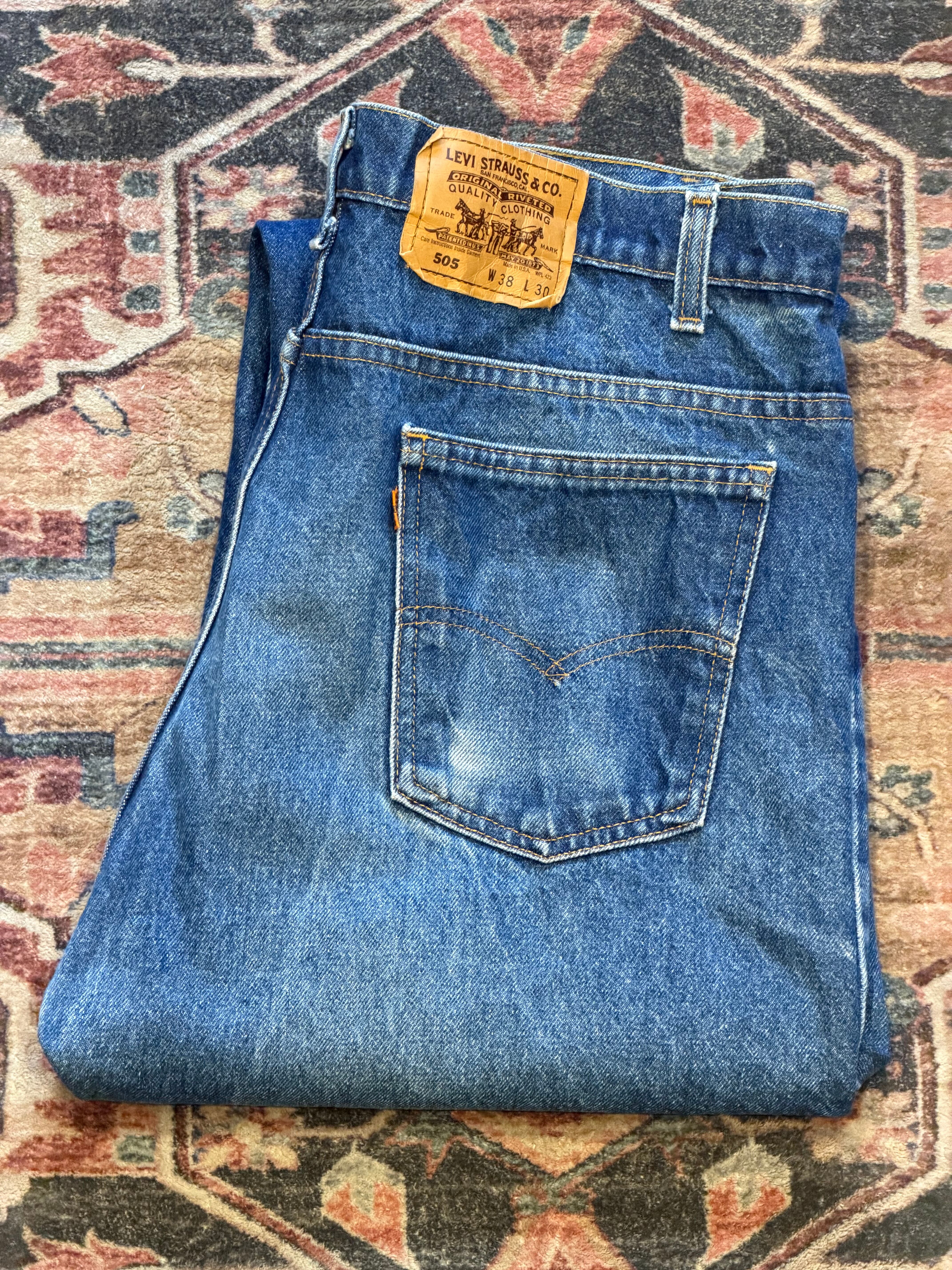 Levi's 505 / 1992年6月 USA製 / W38 L30 】 リーバイス デニムパンツ