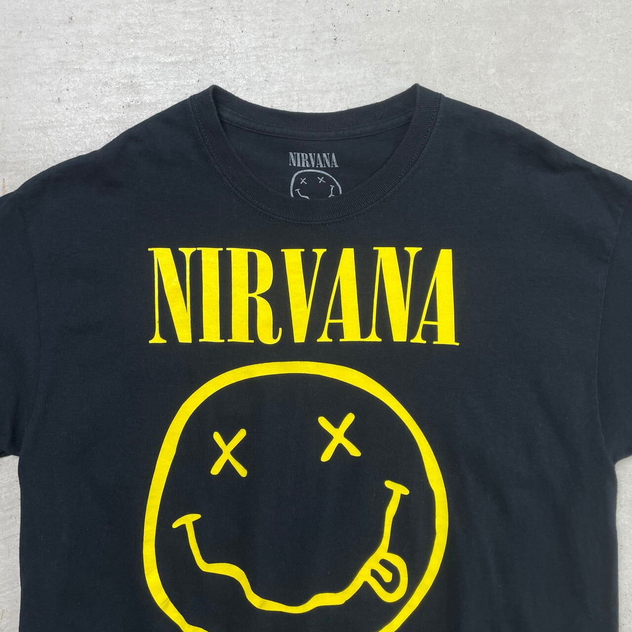00年代 NIRVANA ニルヴァーナ スマイル バンドTシャツ バンT メンズL