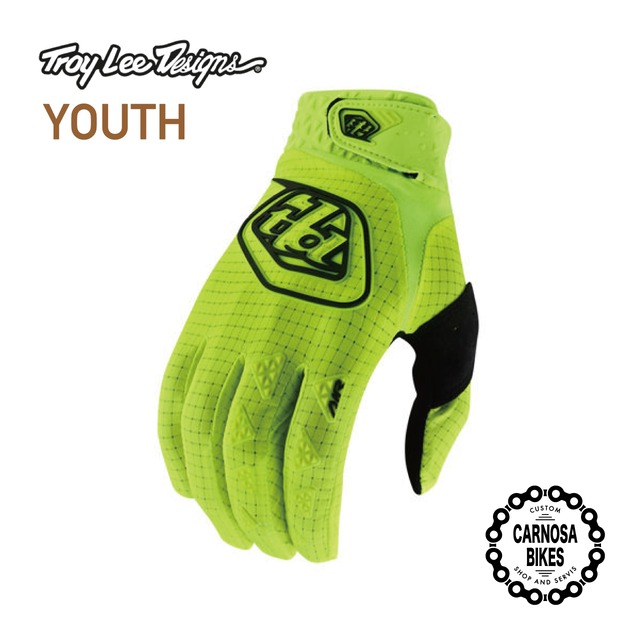 【Troy Lee Designs】AIR GLOVE YOUTH [エアーグローブ ユース] Flo Yellow