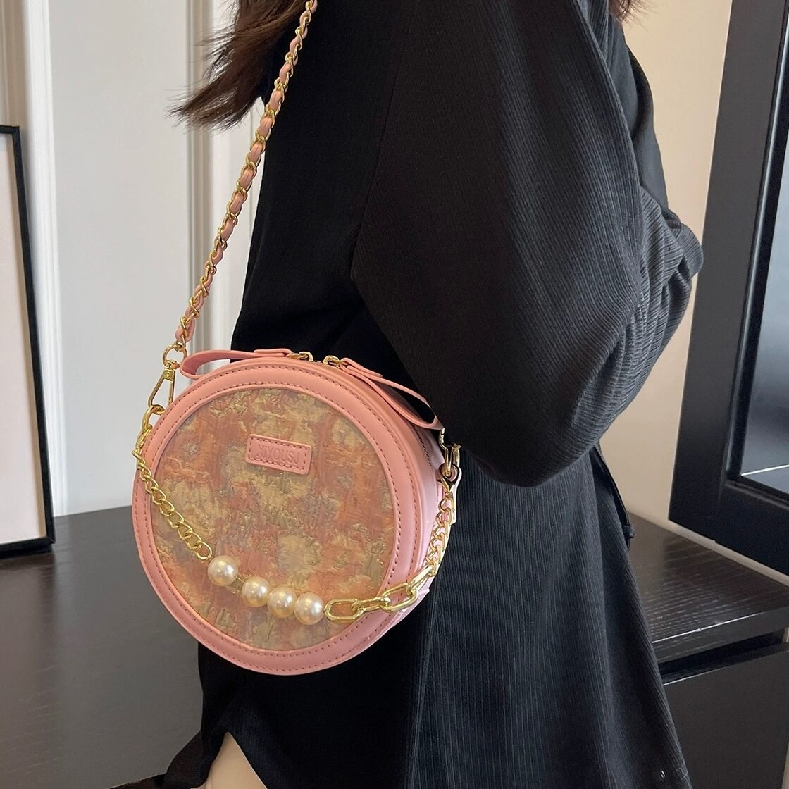 レトロガーリー♡サークルミニショルダーバッグ G0440 | PAY ID