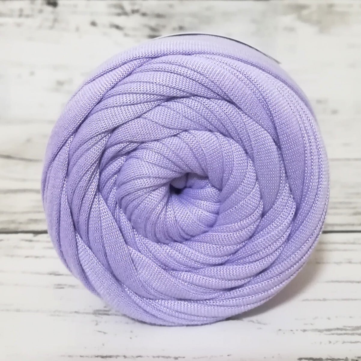 ライトパープル 薄紫色 1玉 200g・50m Tシャツヤーン | T-SHIRT YARN