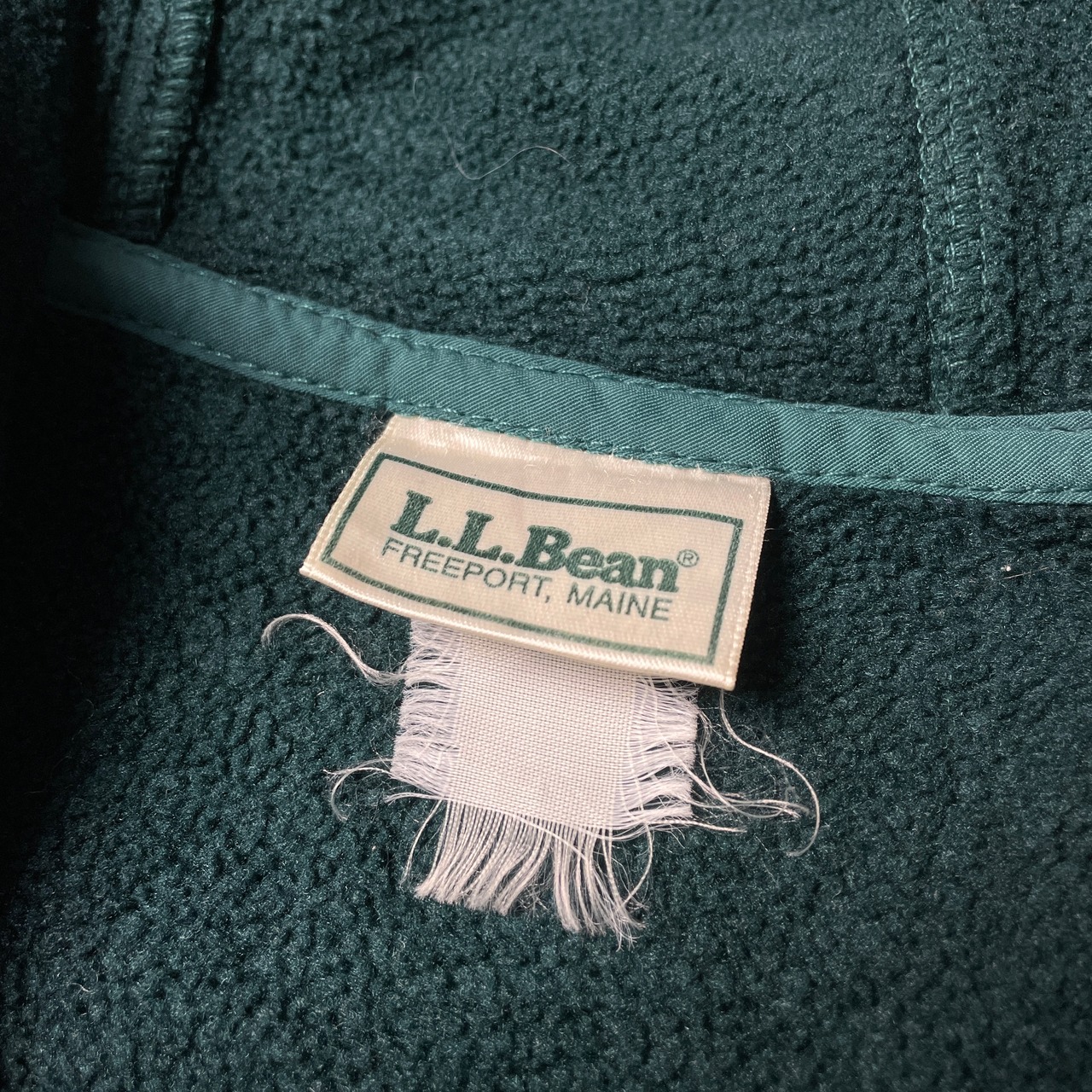 90年代 L.L.Bean エルエルビーン フルジップフリースパーカー メンズ 