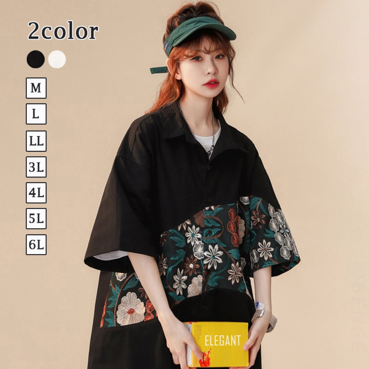 ✿大人気商品✿【高墣シリーズ】☆チャイナ風シャツ☆ 2color 黒or 