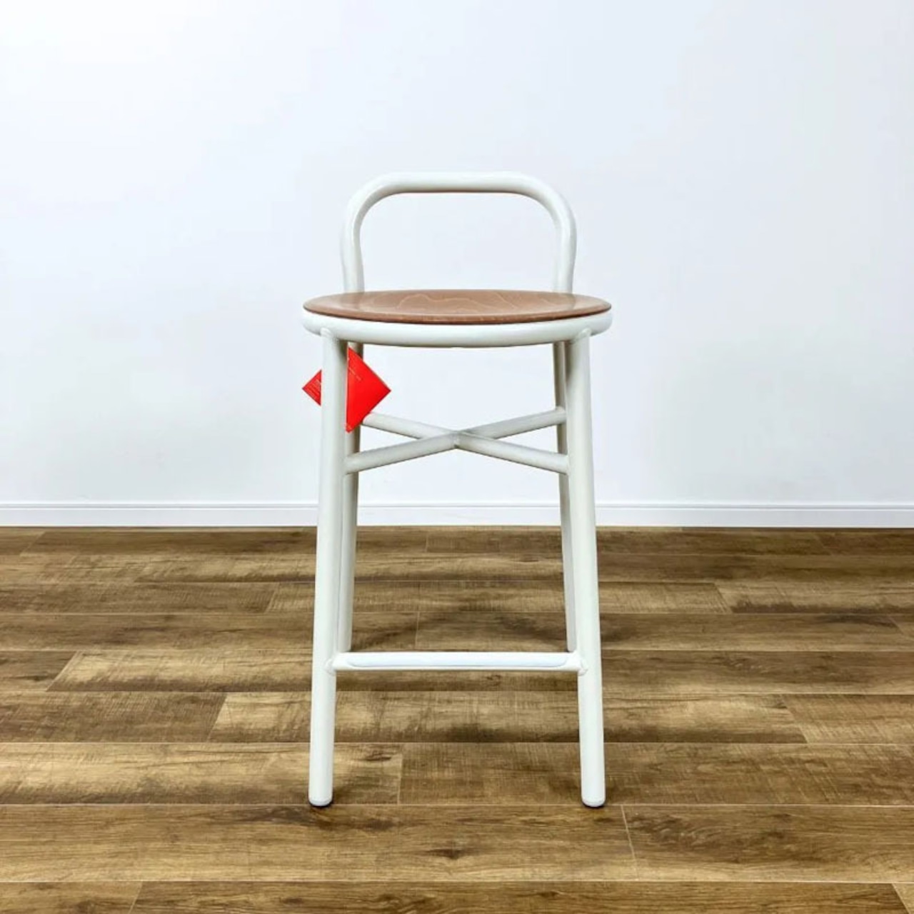 MAGIS PIPE STOOL SD1320 Light Beech マジス パイプスツール ライトビーチ スツール ホワイト ビーチ材【未使用品】【中古】【200サイズ】