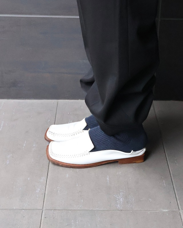【Louis Vuitton】square toe babouche loafers