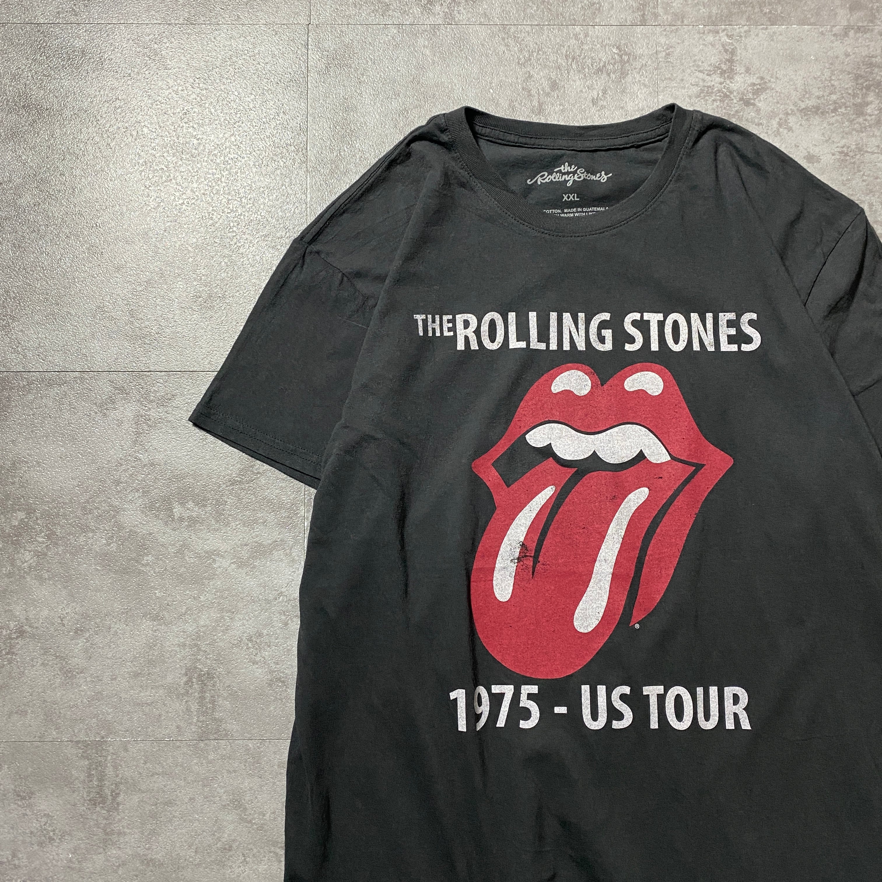 THE ROLLING STONES ローリングストーンズ 1975-USツアープリント T