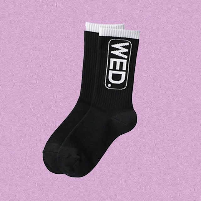 [Restock] WED. Logo socks