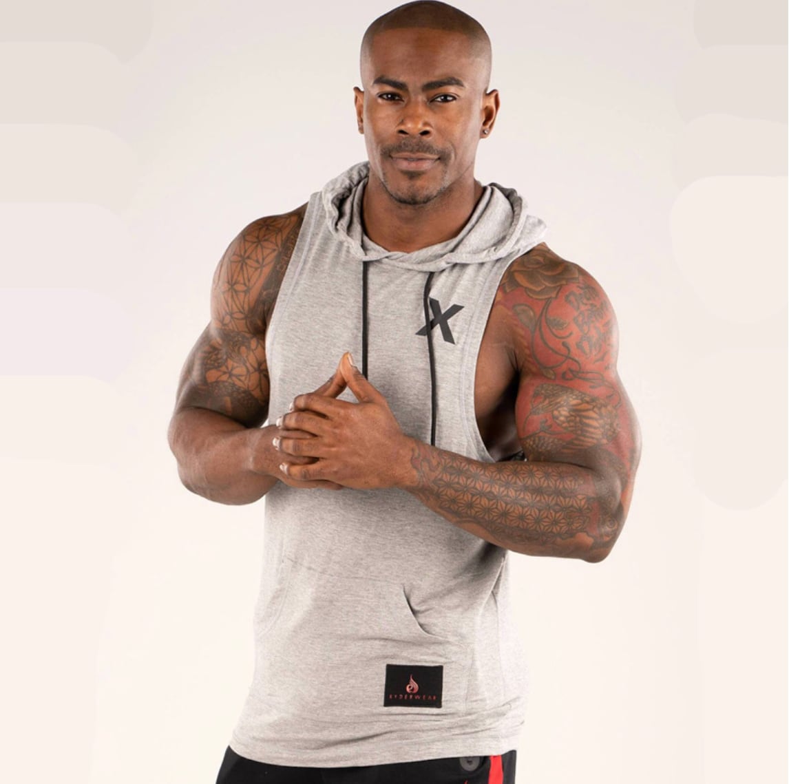 KAI GREENE RYDER WEAR Hoodie タンクトップ X メンズ スポーツウェア