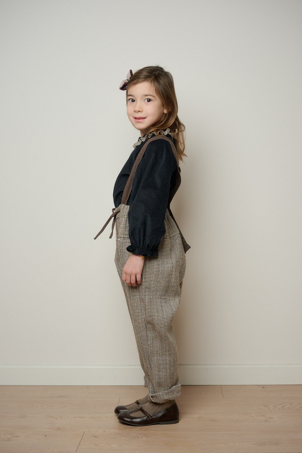 HELLOLUPO　BROOKS TROUSERS - B&W