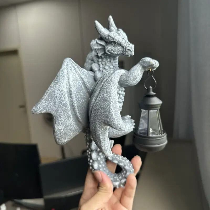 ソーラーライト ガーデンライト ドラゴン 吊り下げランタン ガーデン