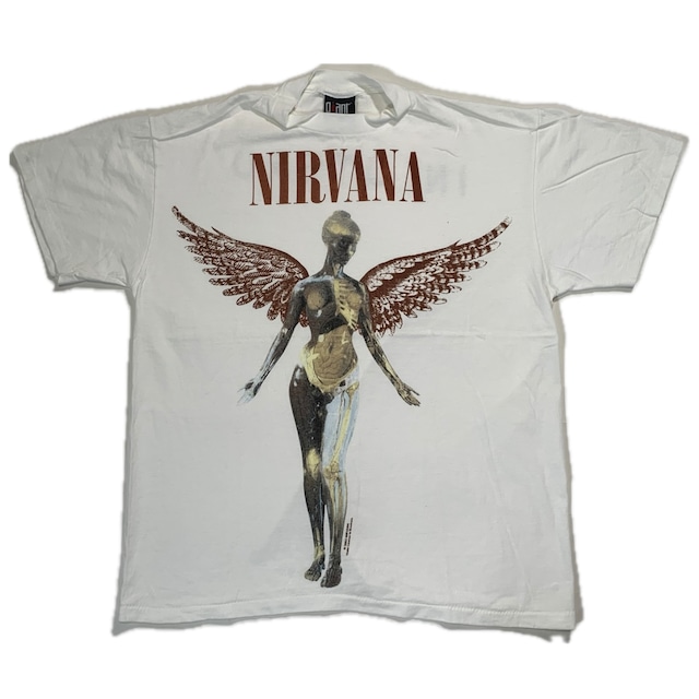 11272 NIRVANA Tシャツ ロックTシャツ バンドT 両面 XL