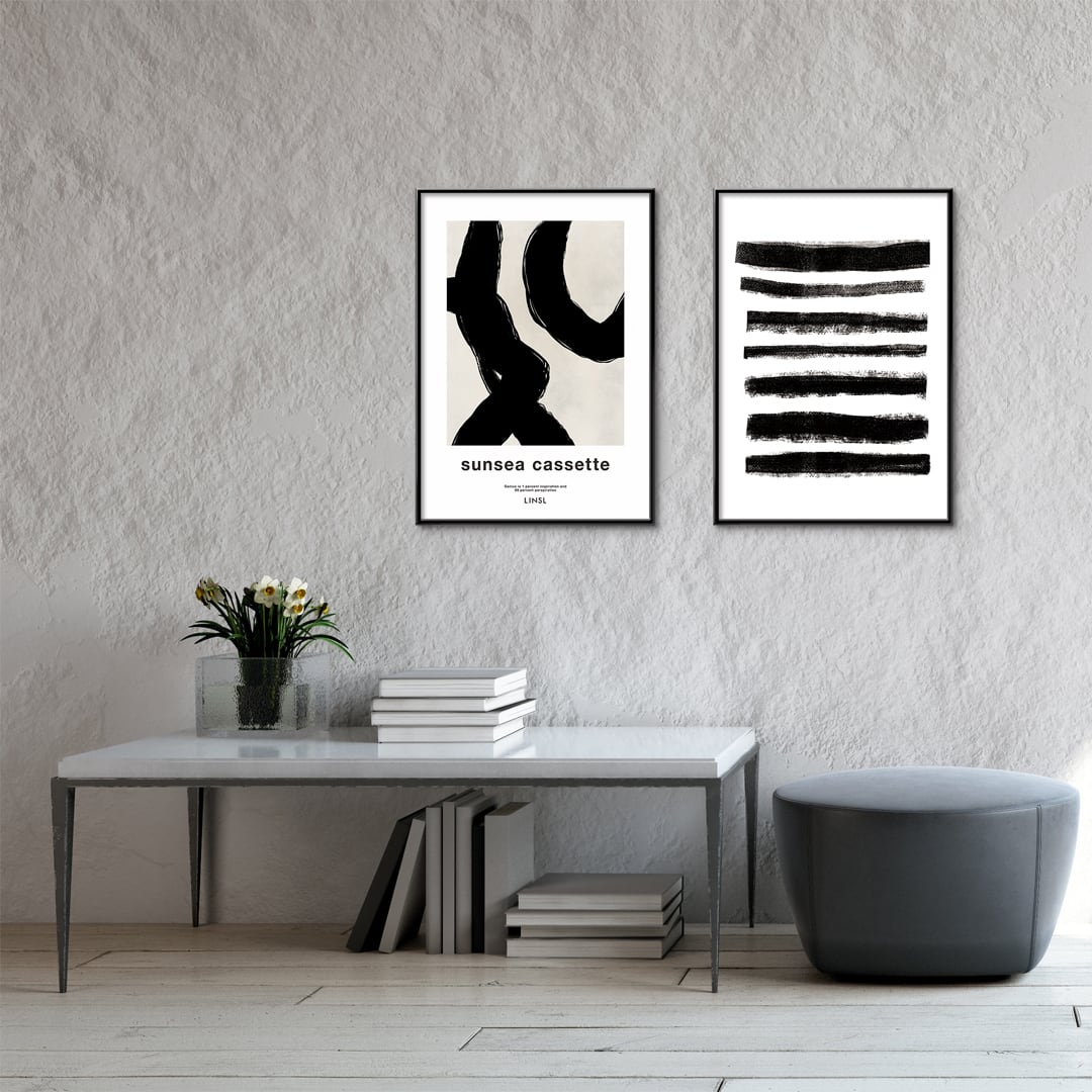 A0124/北欧モダン/アートポスター【 A4 / A3 / A2 / A1 サイズ