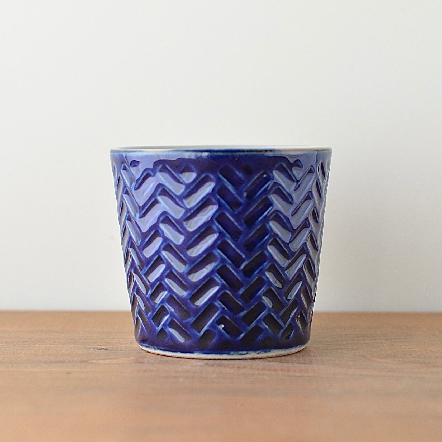 直筆 レア jincup ceramics コバルトブルー マグカップ M Z jincup ceramic Cobalt Mサイズ / Akihiro woodworks | GOOD NEIGHBORs