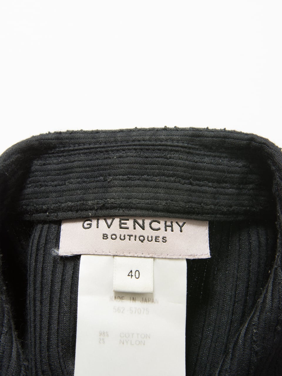 GIVENCHY BOUTIQUES】Made in Japan striped tailored jacket 