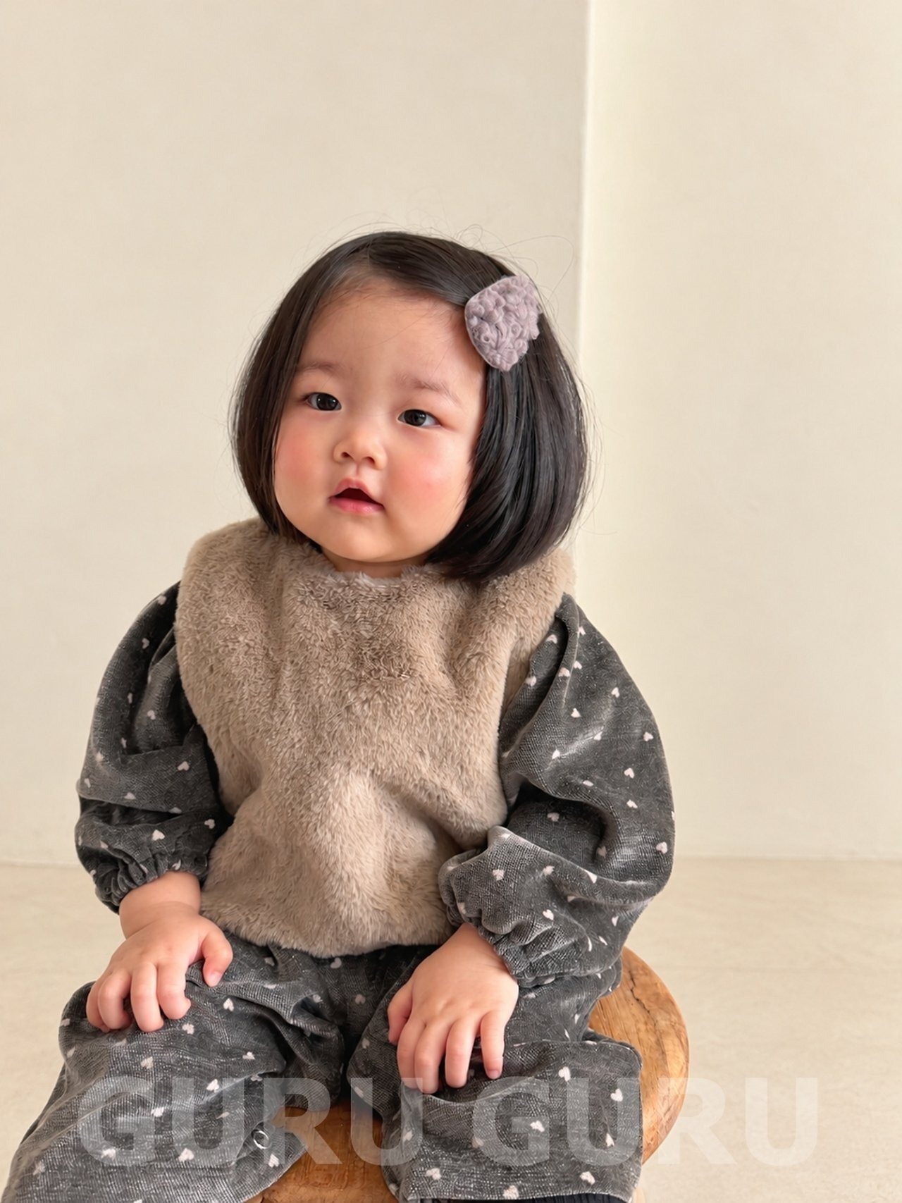 GURUGURU［取寄］cozy fur vest 26winter