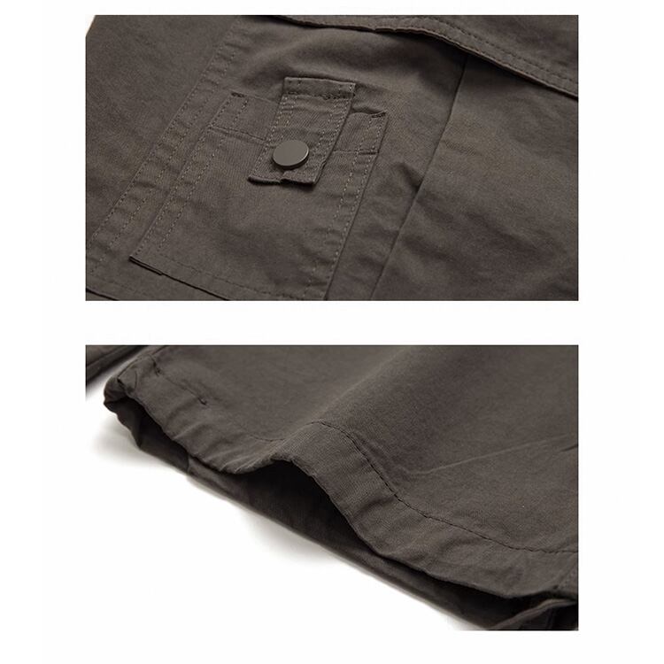 ★LOOSE STRAIGHT CASUAL PARACHUTE PANTS　　　A0713