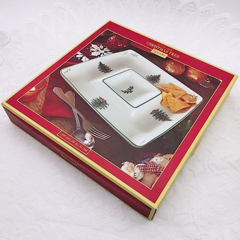 美品 特大！ スポードSPODE クリスマスCHRISTMAS チップ&ディップ ...