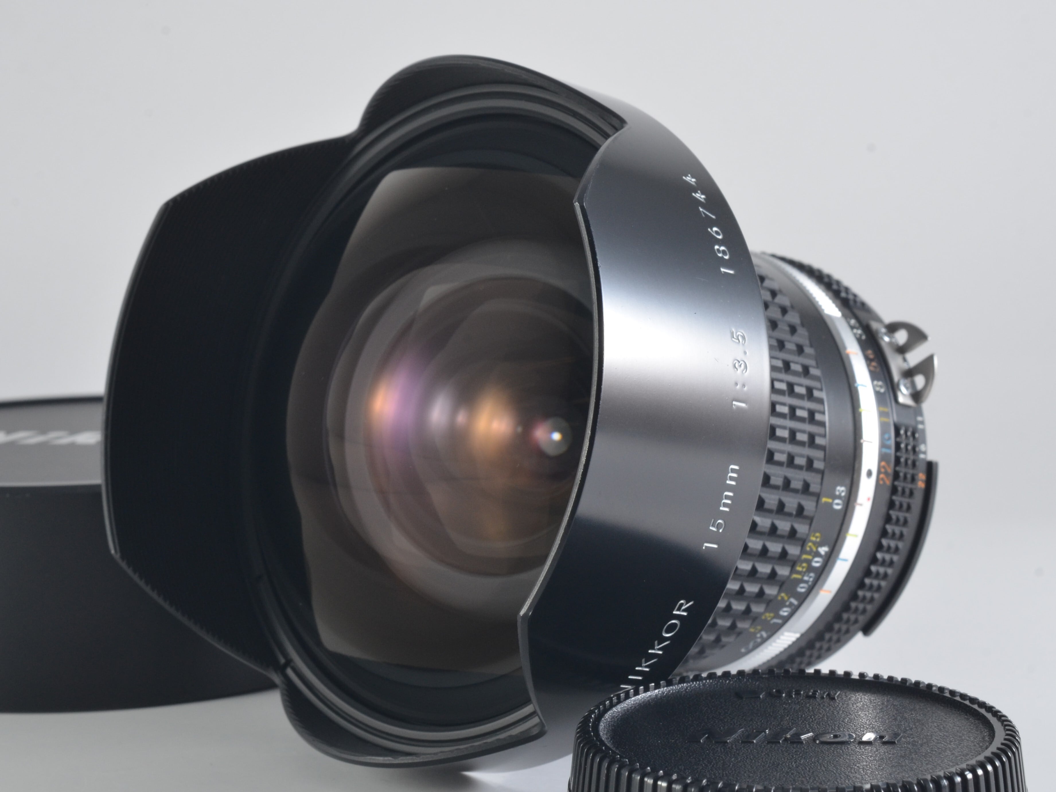 Nikon Ai-s NIKKOR 15mm F3.5 ニコン（N23392） | サンライズカメラ  