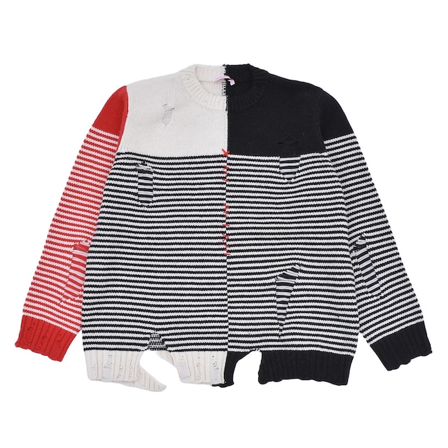 【CHARLES JEFFREY LOVERBOY】MEGA SHRED JUMPER(MULTI)