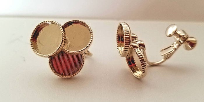 レイヤーイヤリング＆ピアス 【グルーデコ土台】 | Pay ID