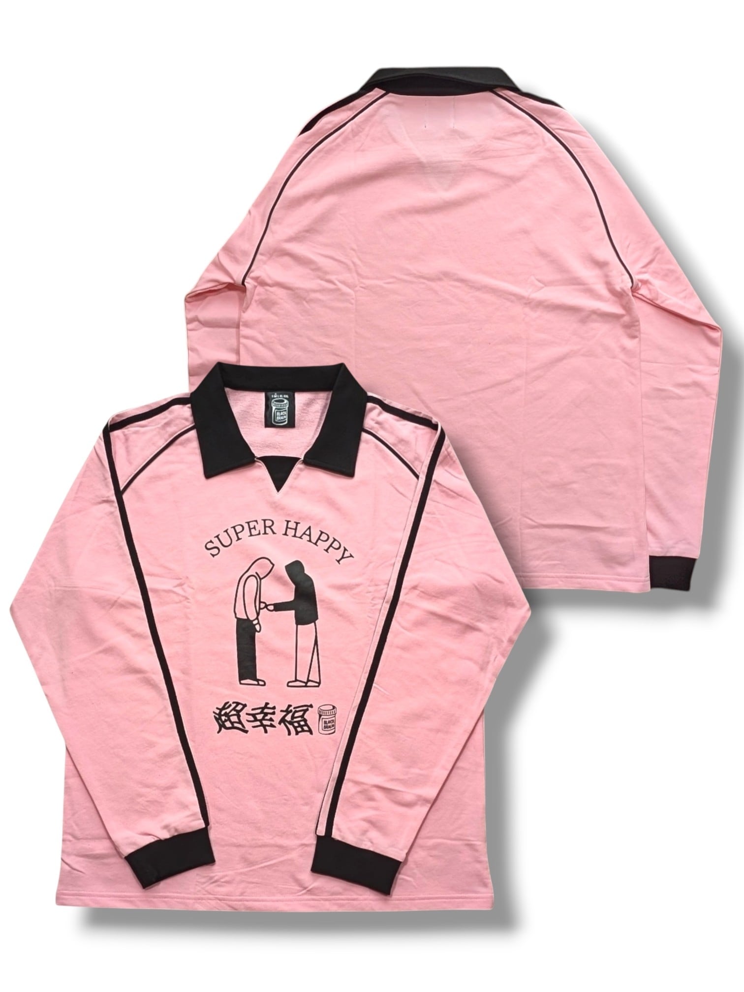 Super Happy LS Game Shirt | BLACK BRAIN