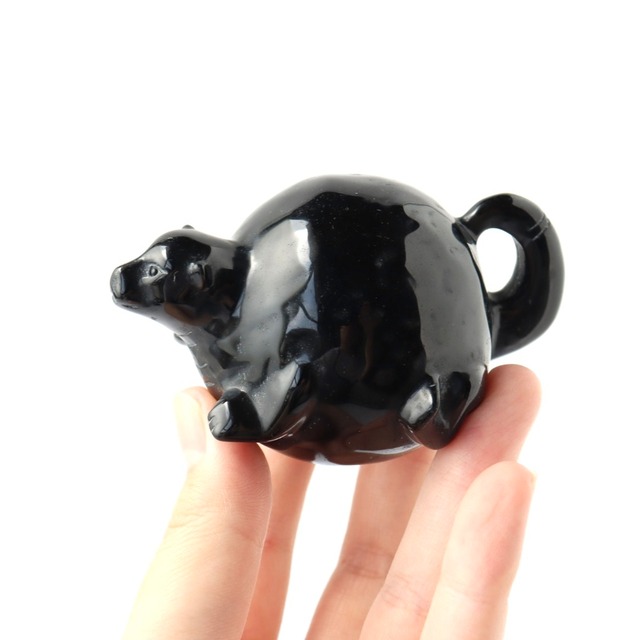 ブラックオブシディアンのアルマジロ