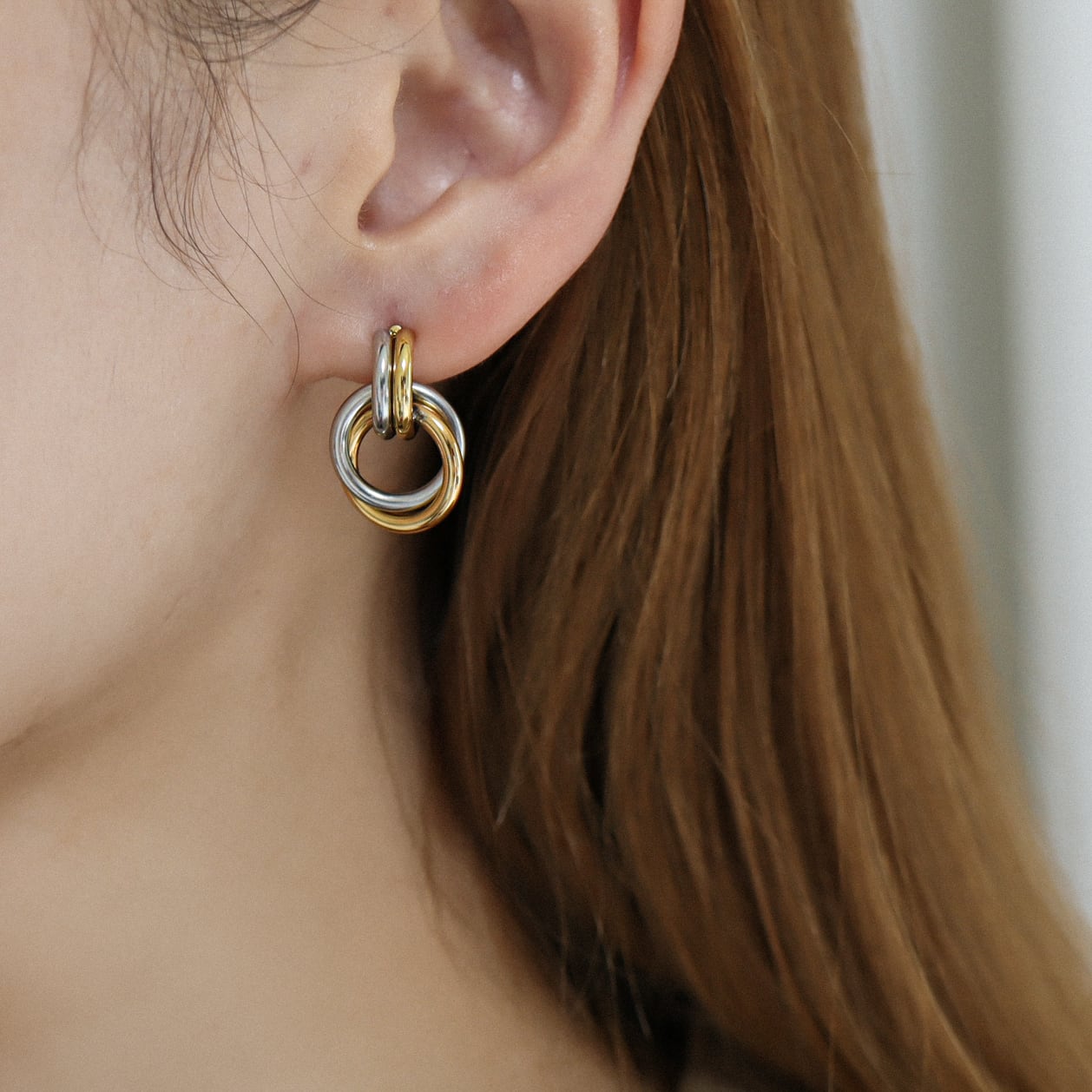 再入荷*stainless mix knot pierce SP400 | RIN. accessory