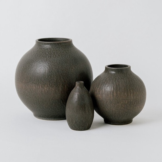 HIJICA TONE VASE(L) 信楽焼 日本製 花瓶