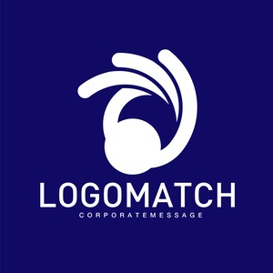 活力と革新の渦のロゴ