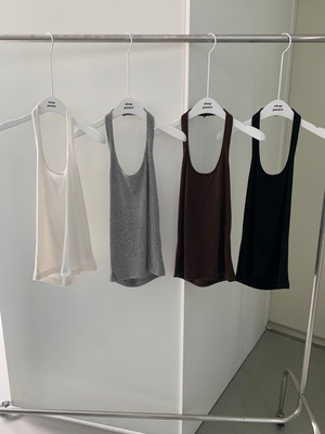 (予約)poster / Elid Halter Tank Top / 4color