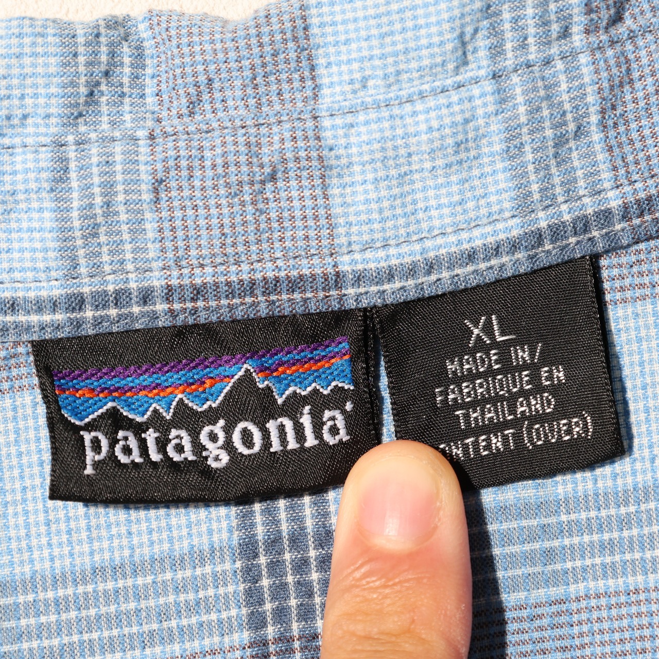 美品 XL 03年 Puckerware Shirt Patagonia パッカーウェアシャツ パタゴニア  シアサッカー