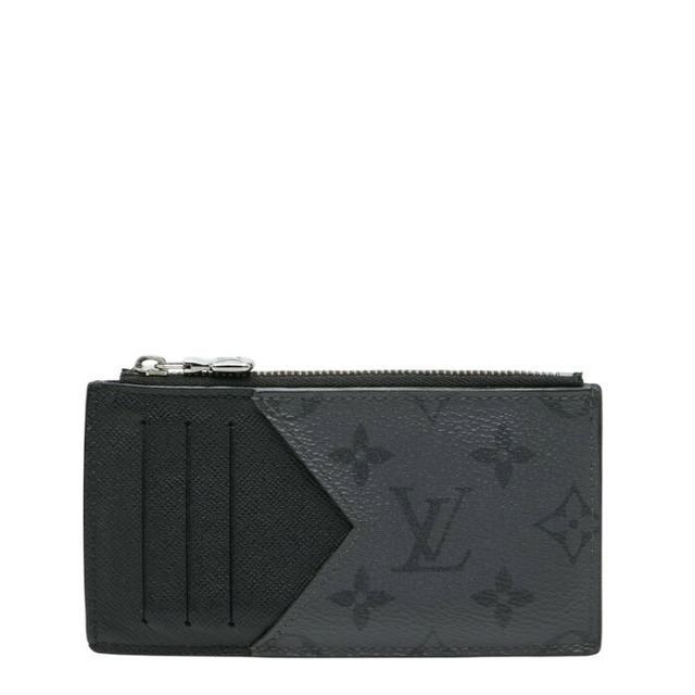 ルイ ヴィトン モノグラム エクリプス コインカードホルダー コインケース カードケース M69533 ブラック PVC レザー メンズ LOUIS VUITTON 【中古】