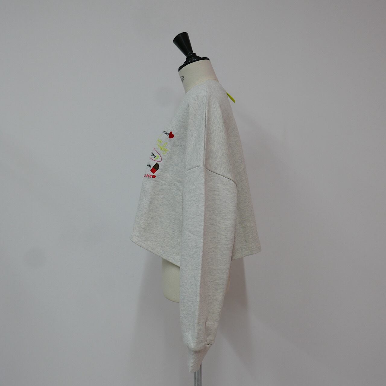 メッセージスウェットプルオーバー(オフホワイト) | LINKABLE